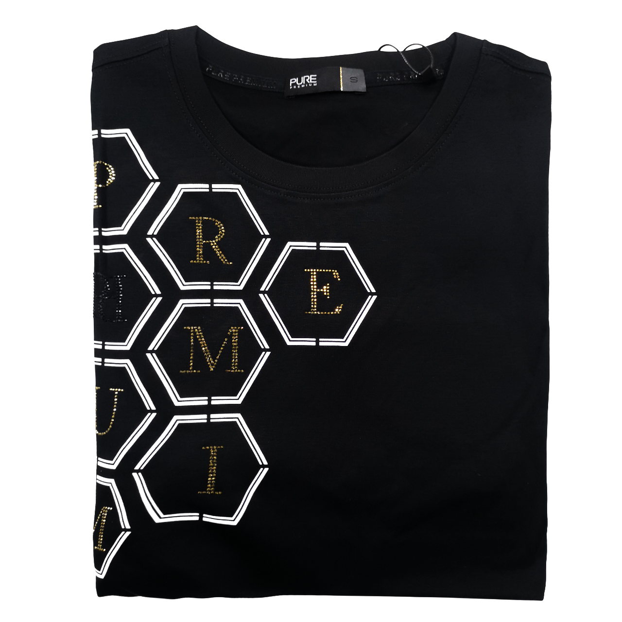 Pure Premium Hexx Black T Shirt