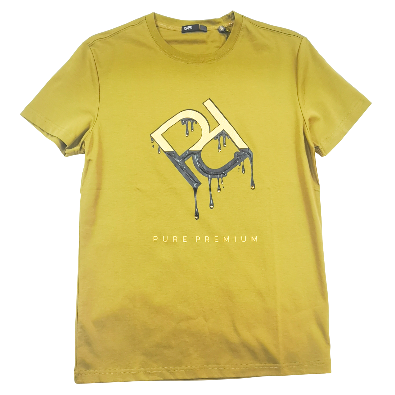 Pure Premium Castor Olive T-Shirt