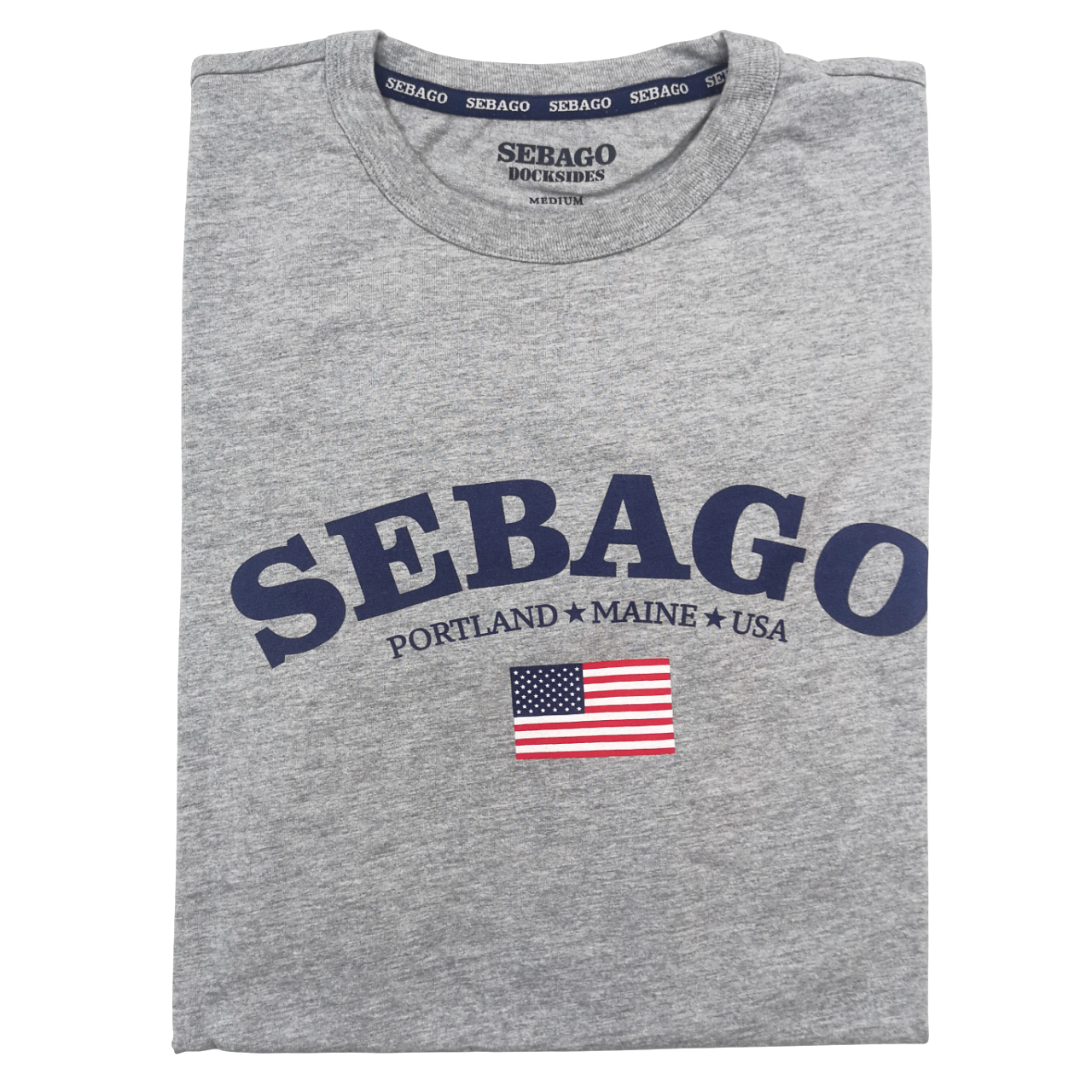 Sebago Rudder T-shirt Grey Melange