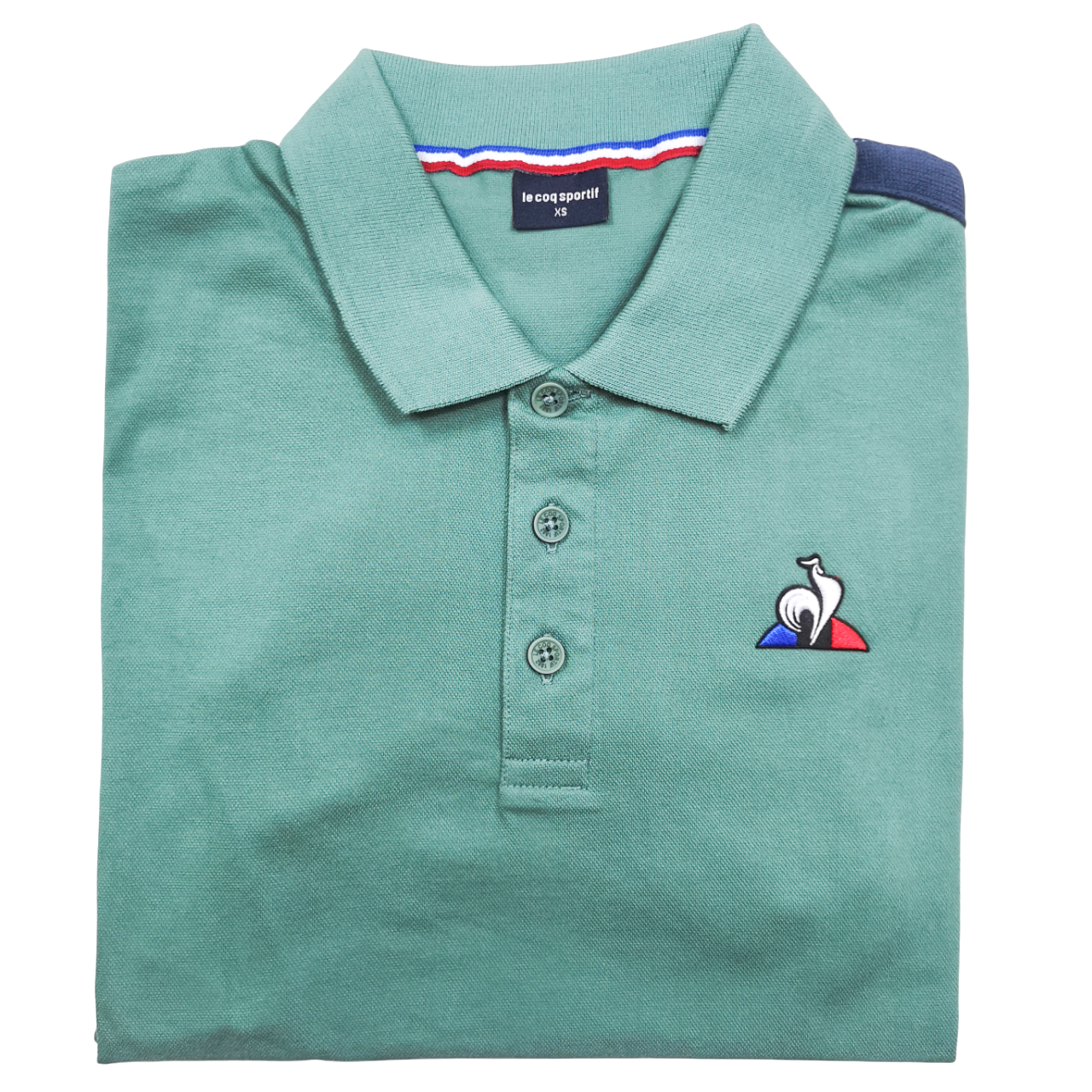 Lecoq Sportif Saison Polo Sage Green Golfer