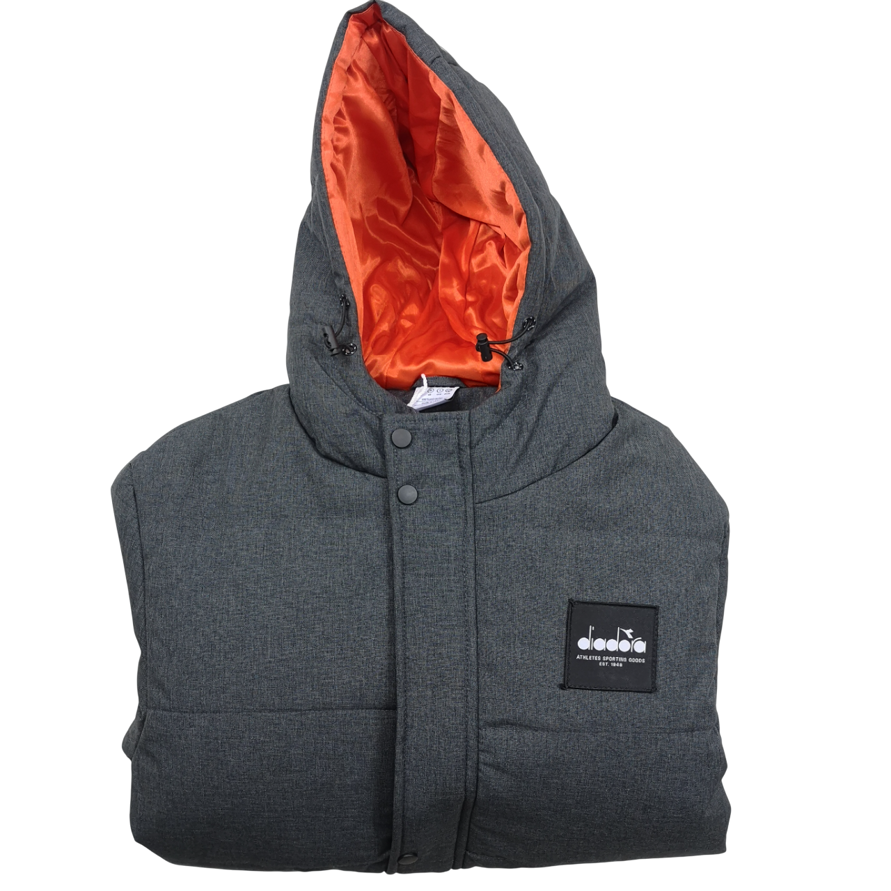 Diadora Arturo Charcoal Grey Padded Jacket