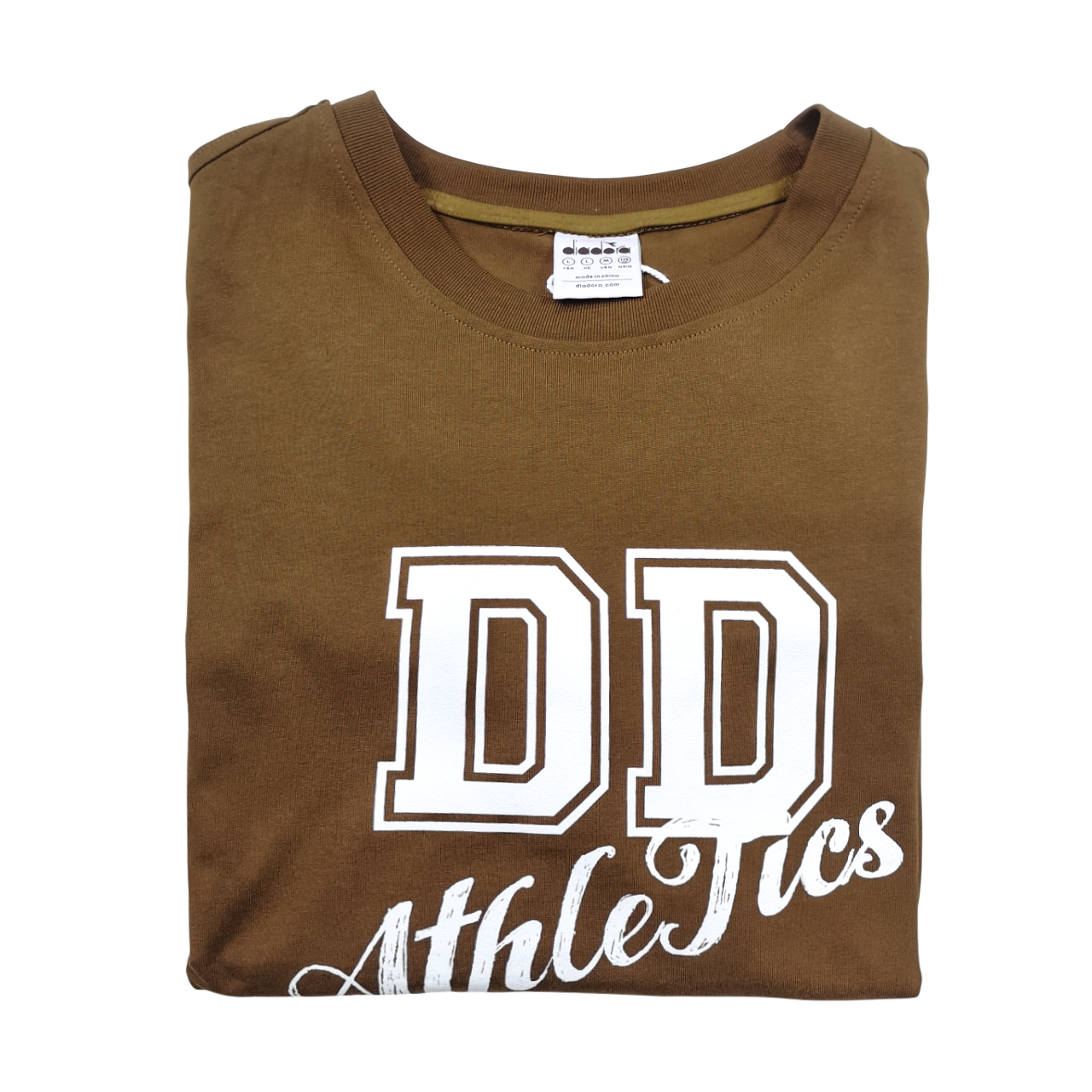 DIADORA Eliseo Brown Graphic T Shirt