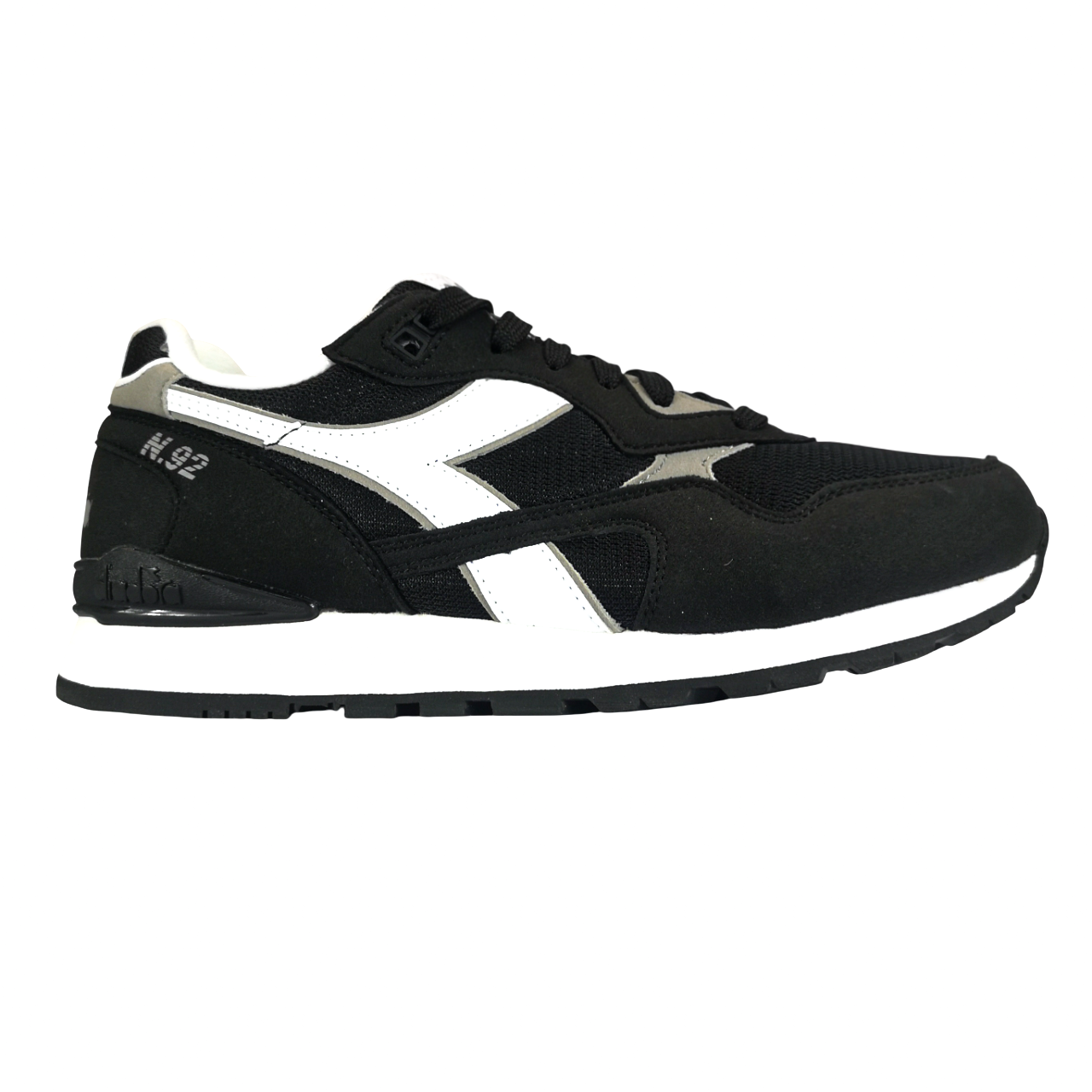 Diadora N92 Trainer Black Jogger Sneaker