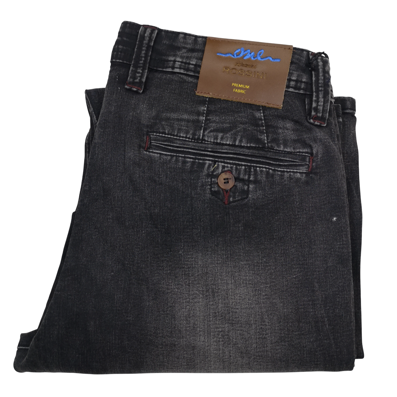 Rossini Roma Black Denim Jeans