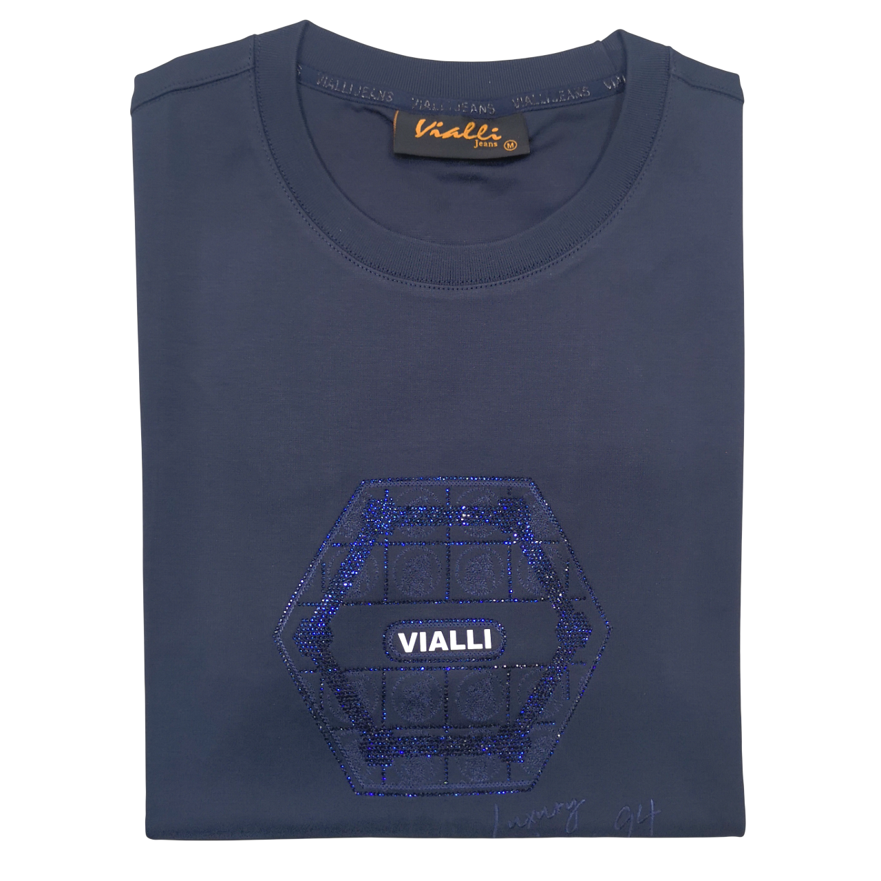 Vialli Intense Navy Blue T-Shirt