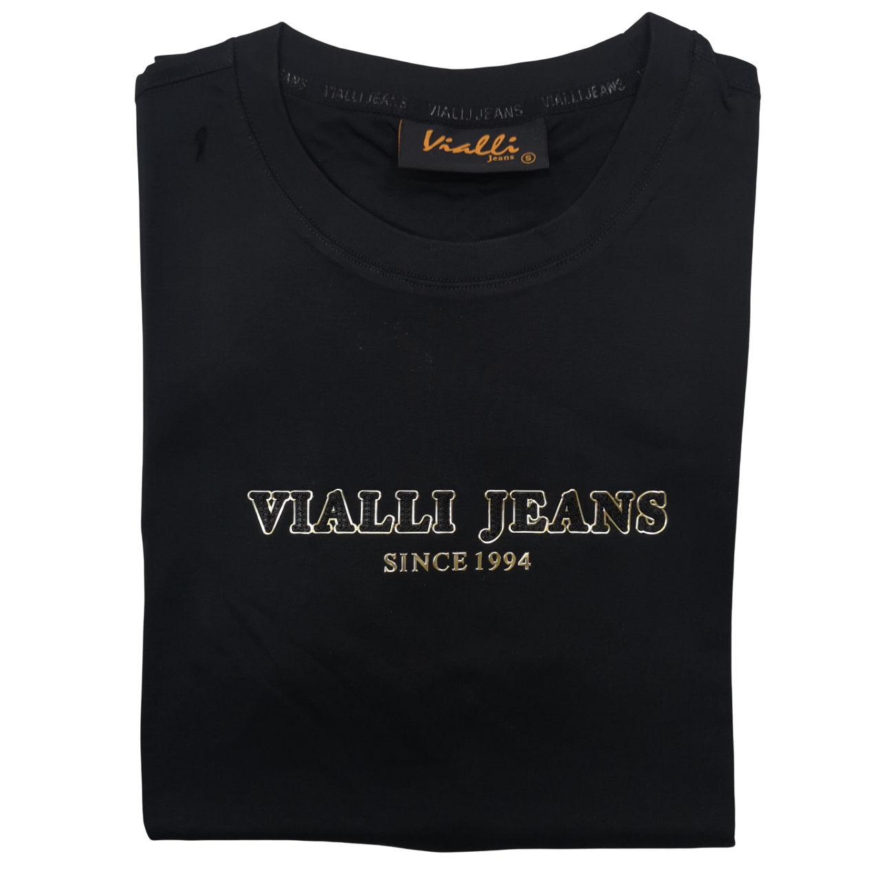 Vialli Ibust Black Gold T-Shirt