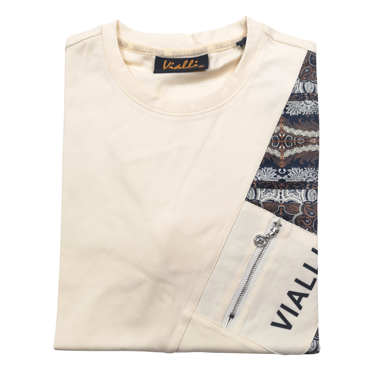 Vialli Cream Impoz T Shirt