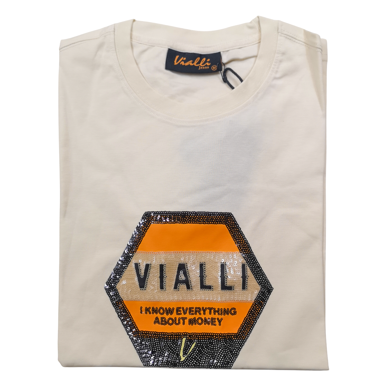 Vialli Hextop Stone T Shirt