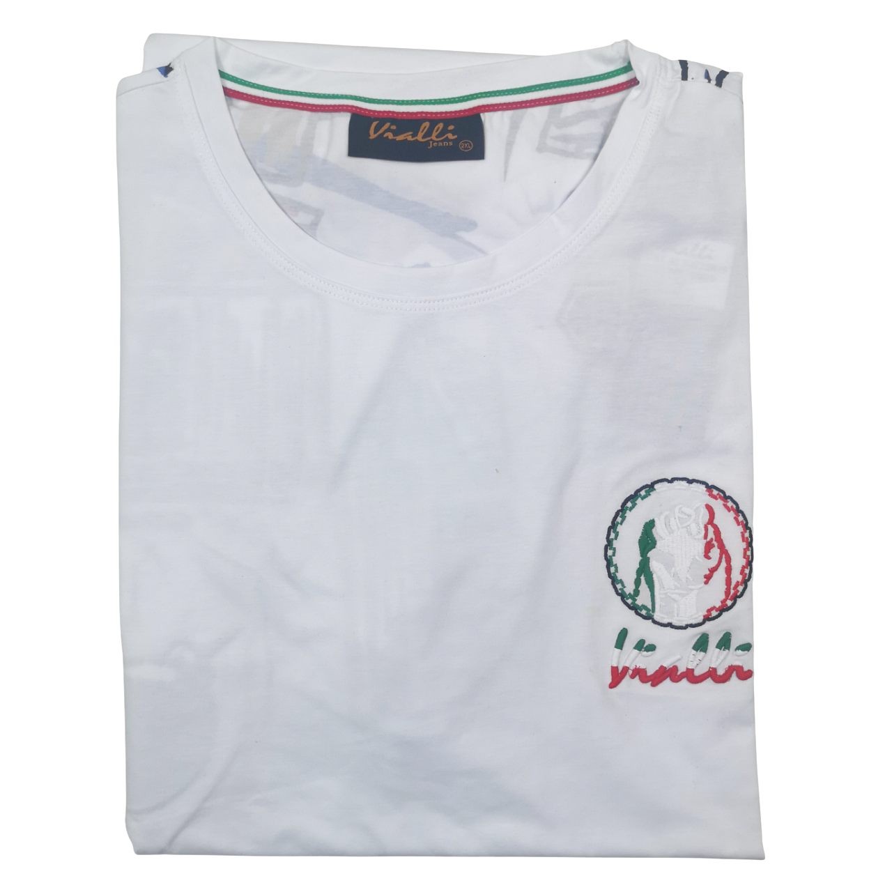 VIALLI CANIS WHITE T-SHIRT