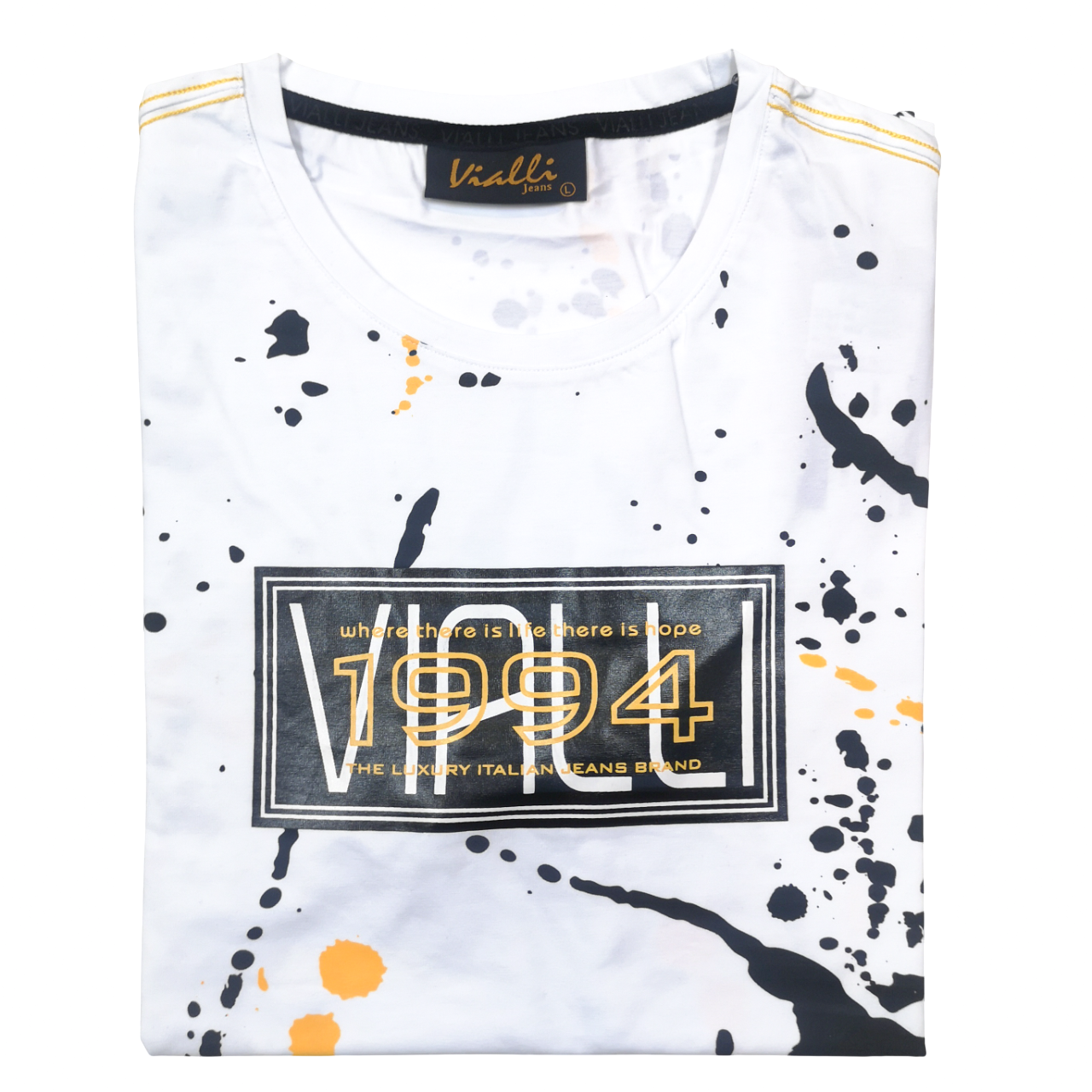 Vialli Cedric White T-Shirt