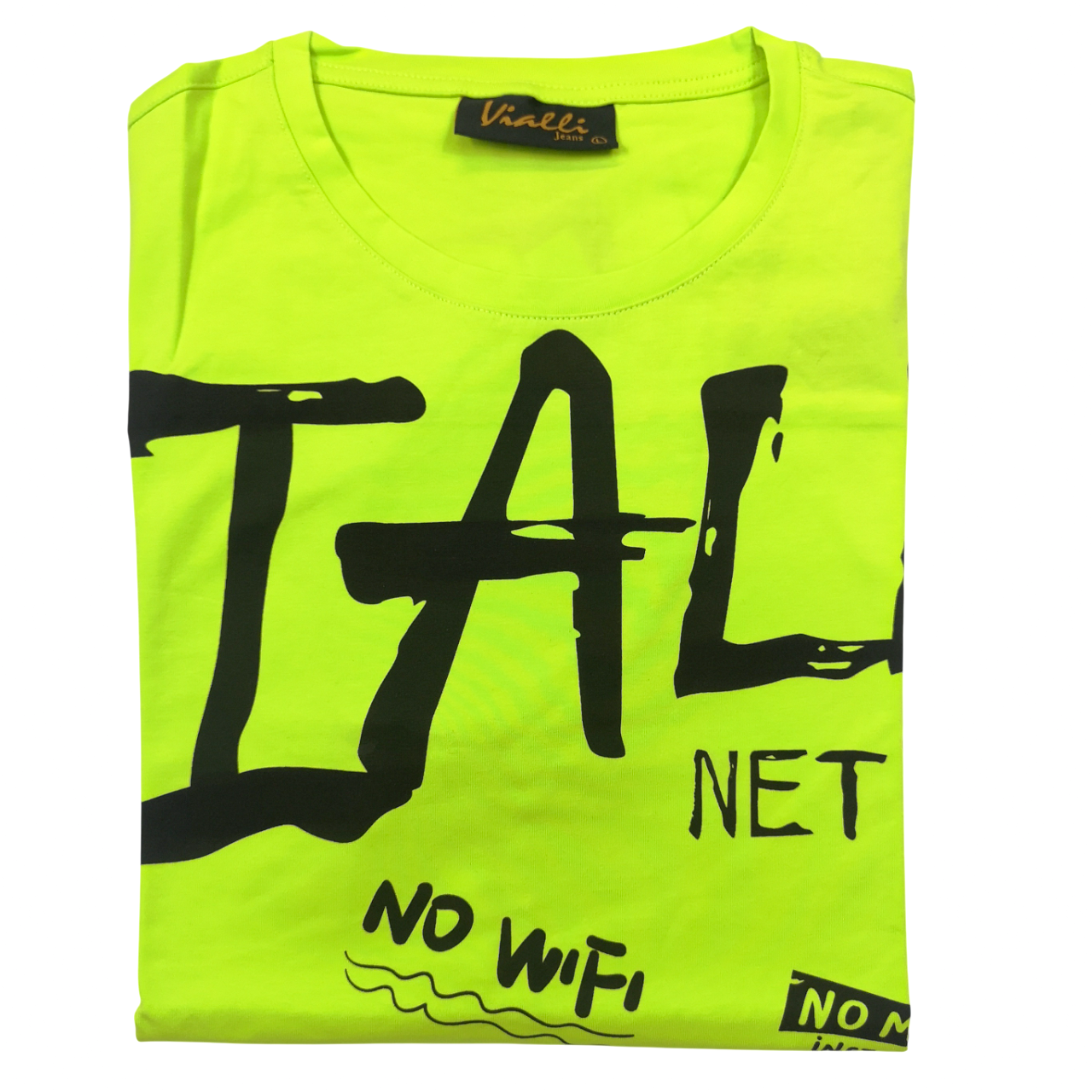 Vialli Creato T-Shirt (Neon Green)