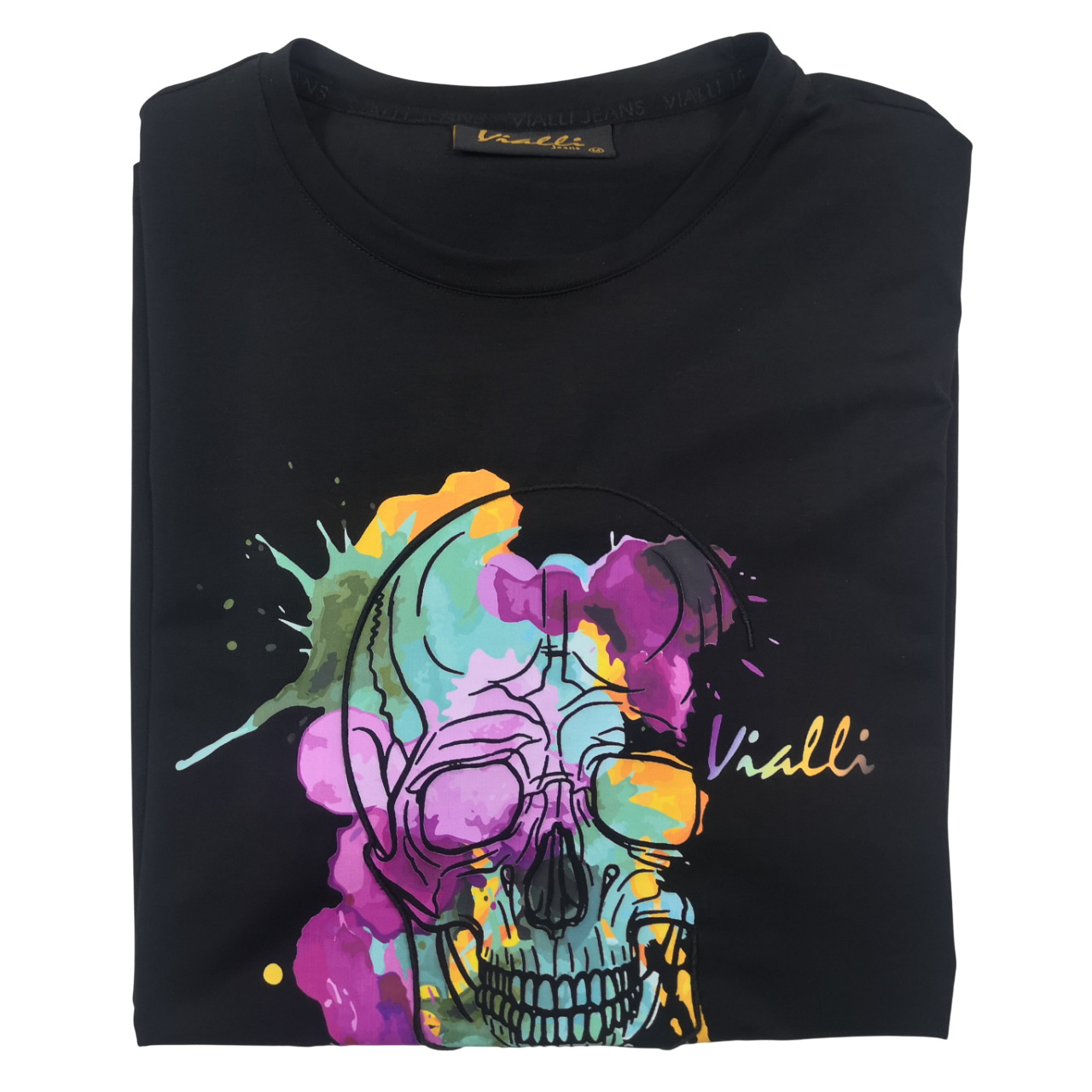 Vialli Asort Black T-Shirt