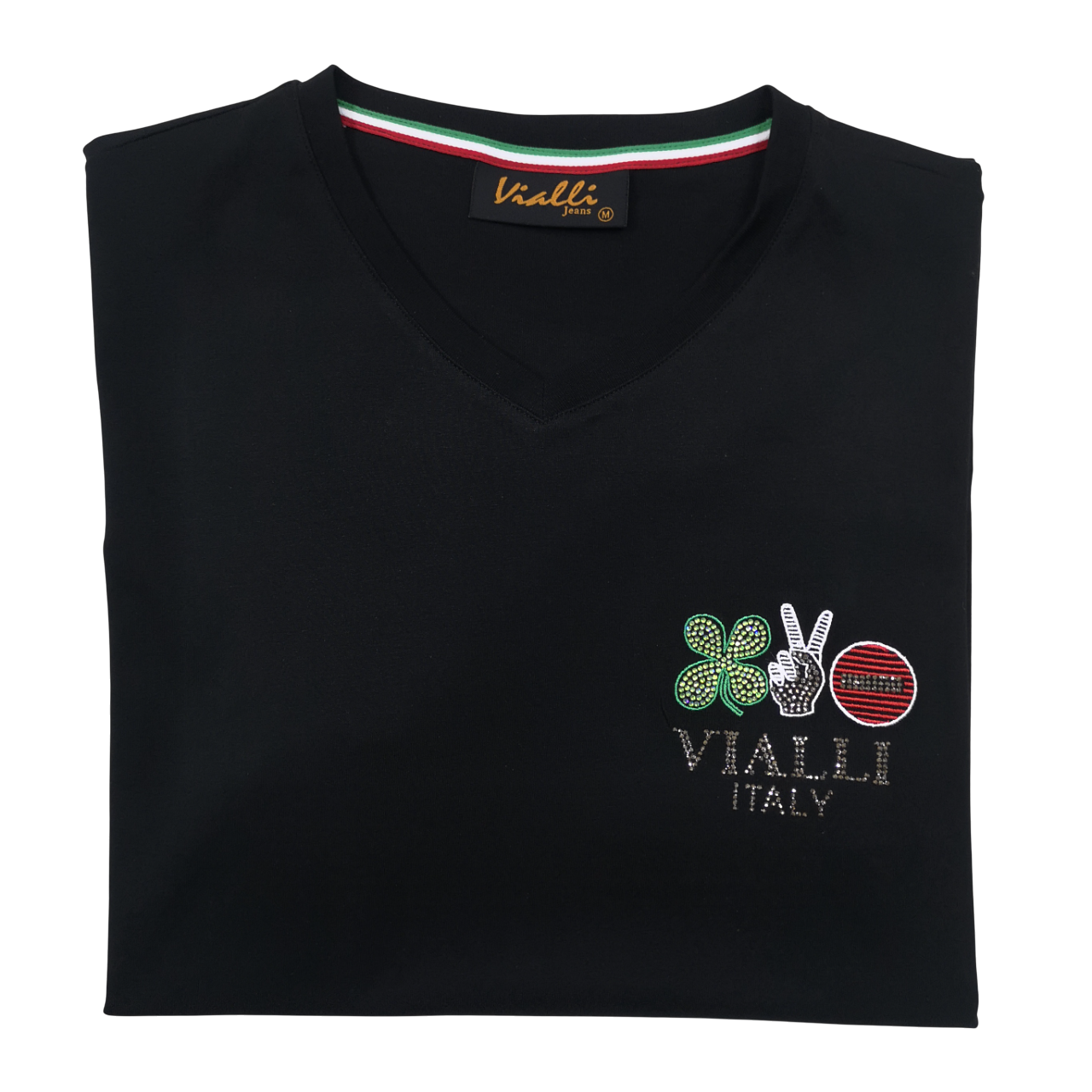 Vialli Clova Black PlayBoy T-shirt