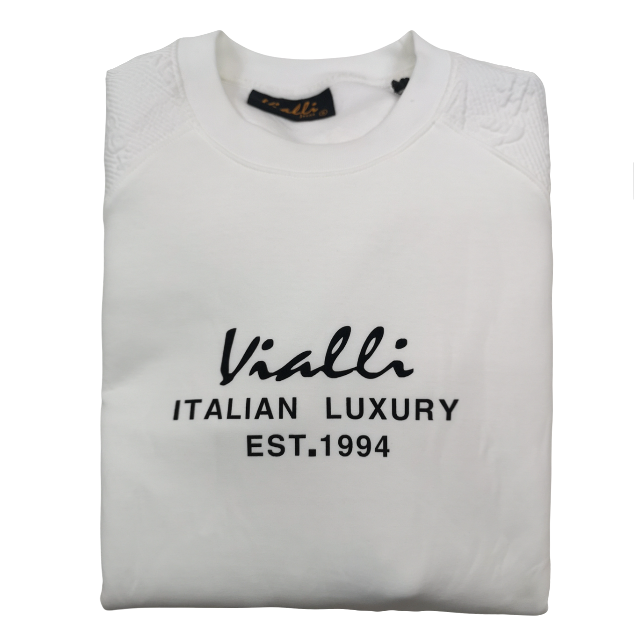 Vialli White Gallaxy Sweatshirt