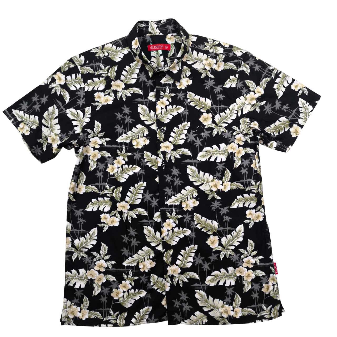 Cutty CGino Black Floral Shirt