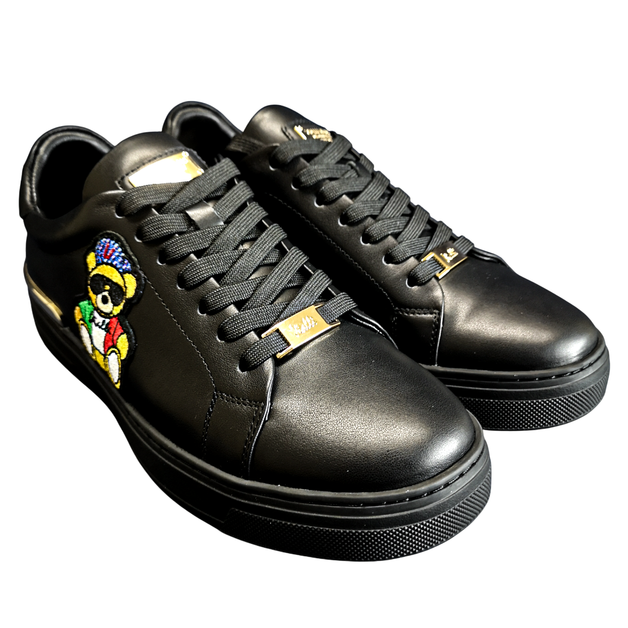 Vialli Garbisi Leather Black Sneaker