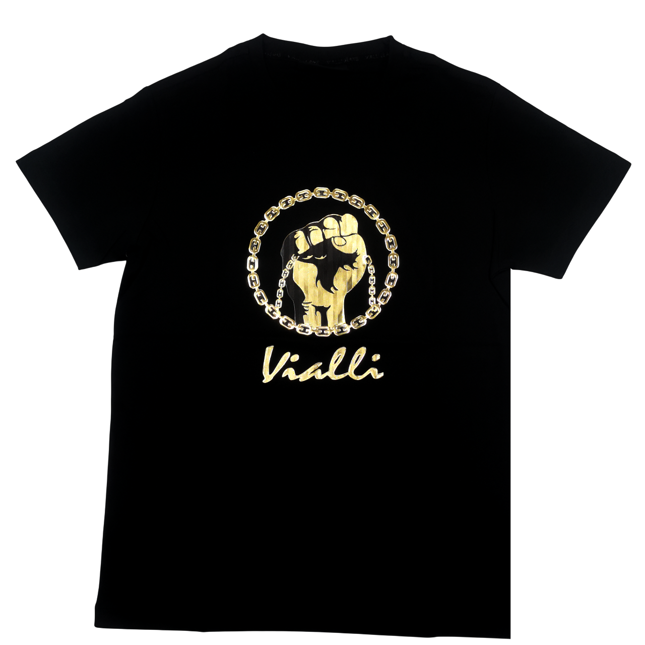 Vialli Ilowe Black T-Shirt