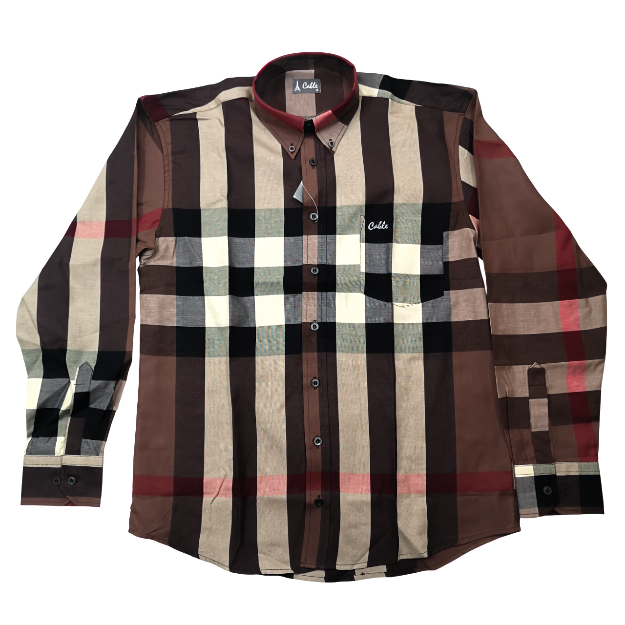 Cable Check Burberry LS REG Shirt