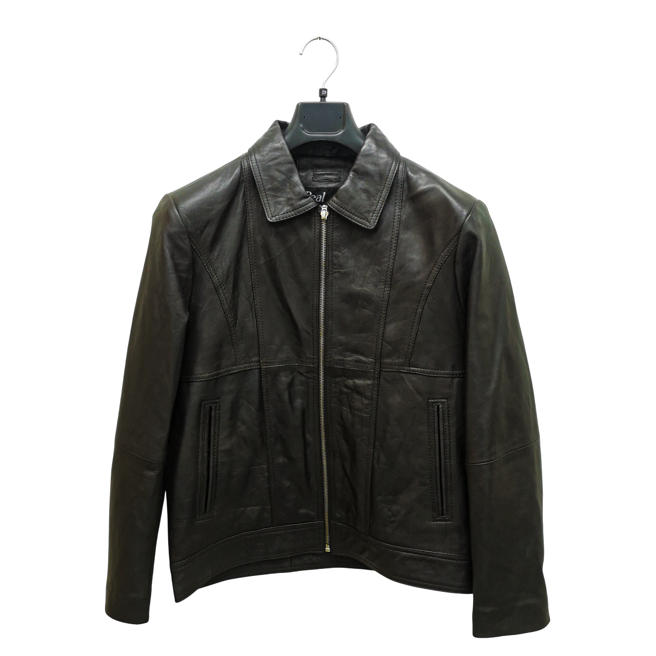 Leather Point Choc Brown Jacket