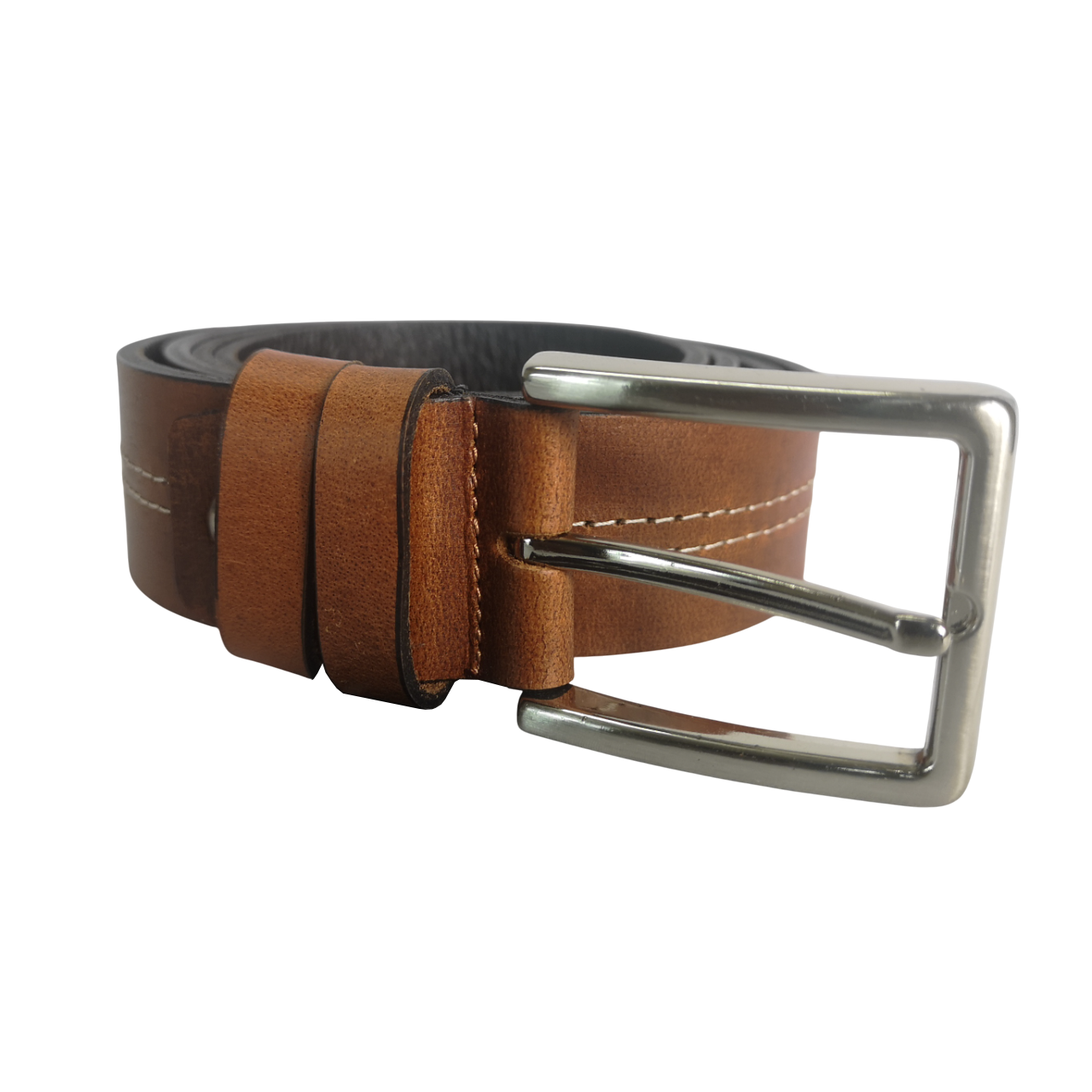 Raw Hyde Brown Leather Belt