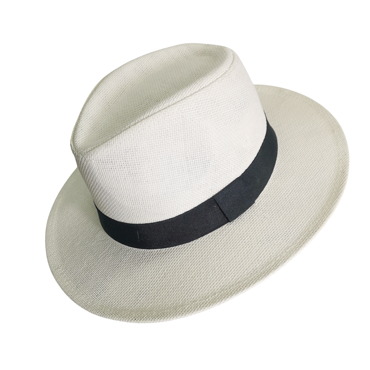 K7 White Straw Hat