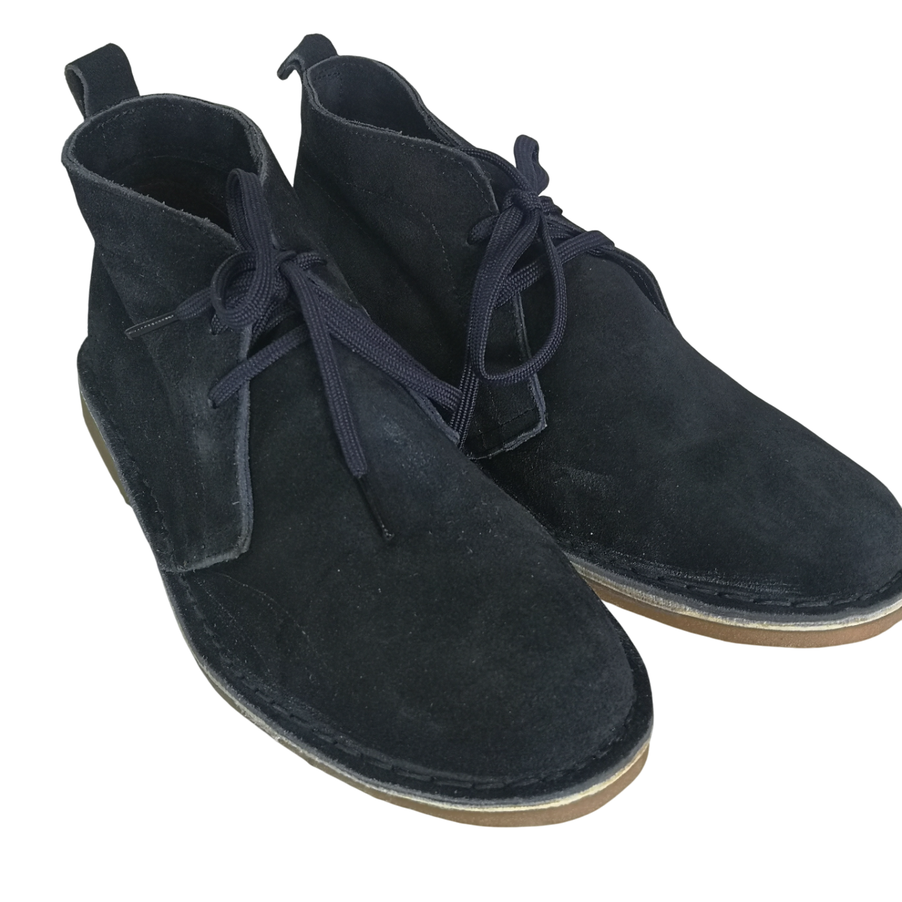 Desert Vellie Suede Navy Boot