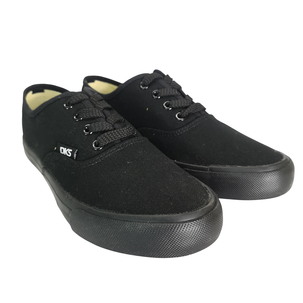 DKS Canvas Vans Black Mono Sneaker