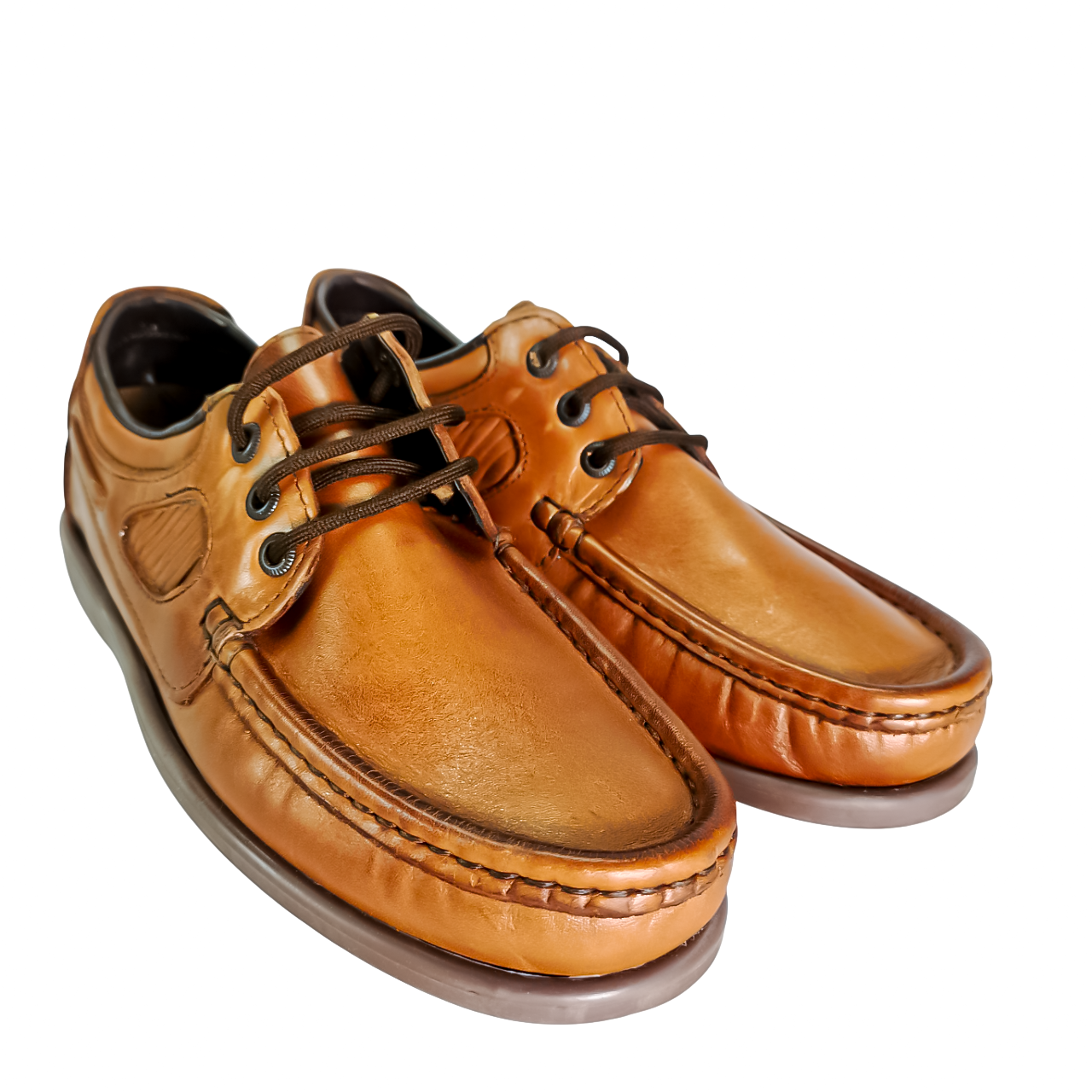 Oregon Genuine Leather Cogniac Casual Shoe