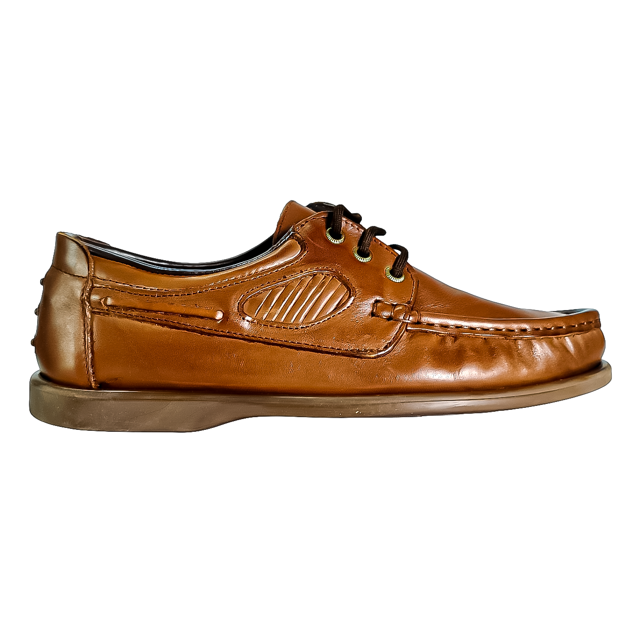 Oregon Genuine Leather mid brown Shoe