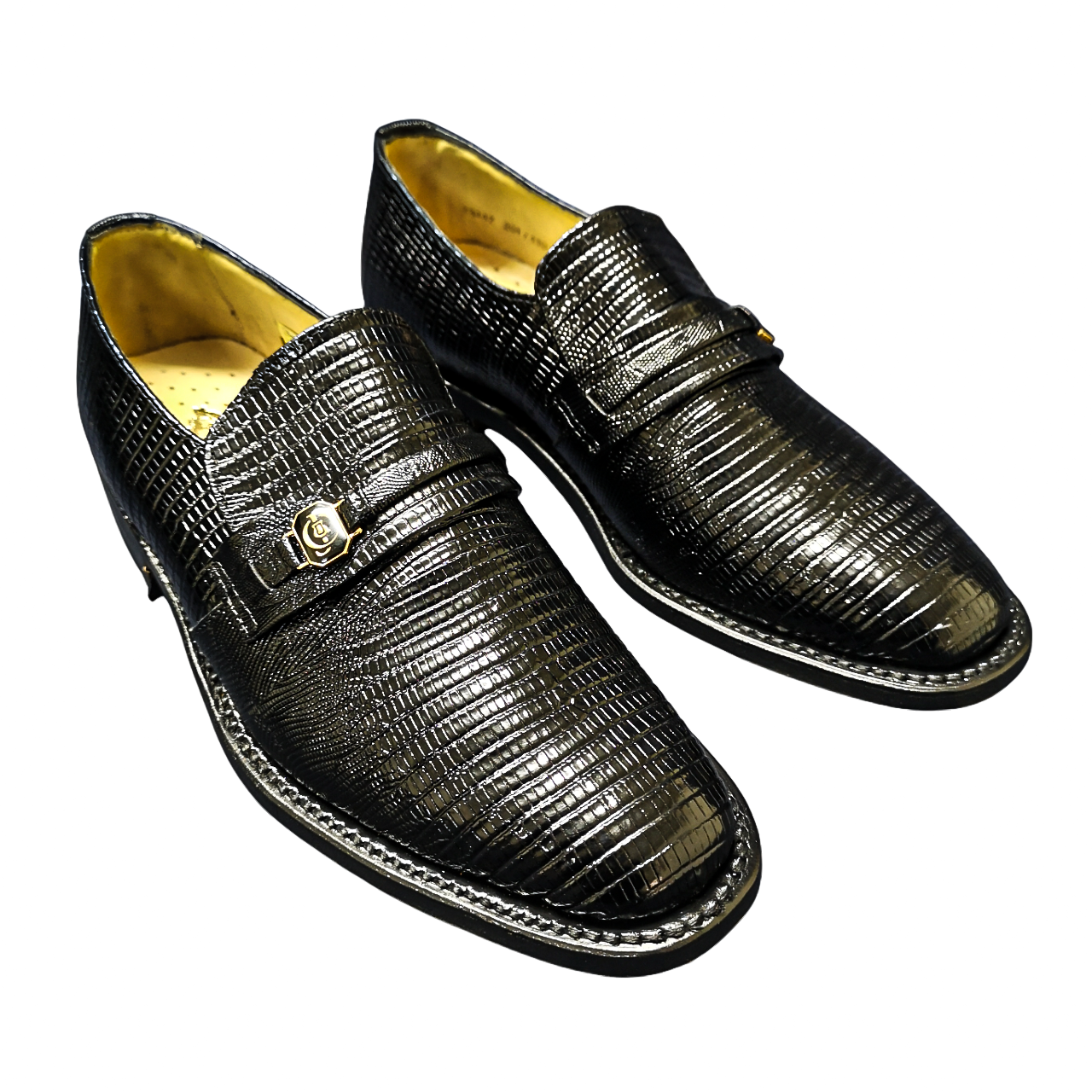 Crockett & Jones Leather  Ryder Black Mocassin