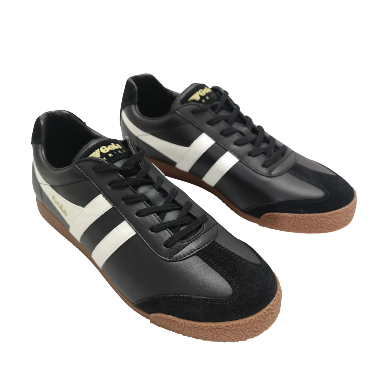 Gola Leather Black white Gum Sneaker