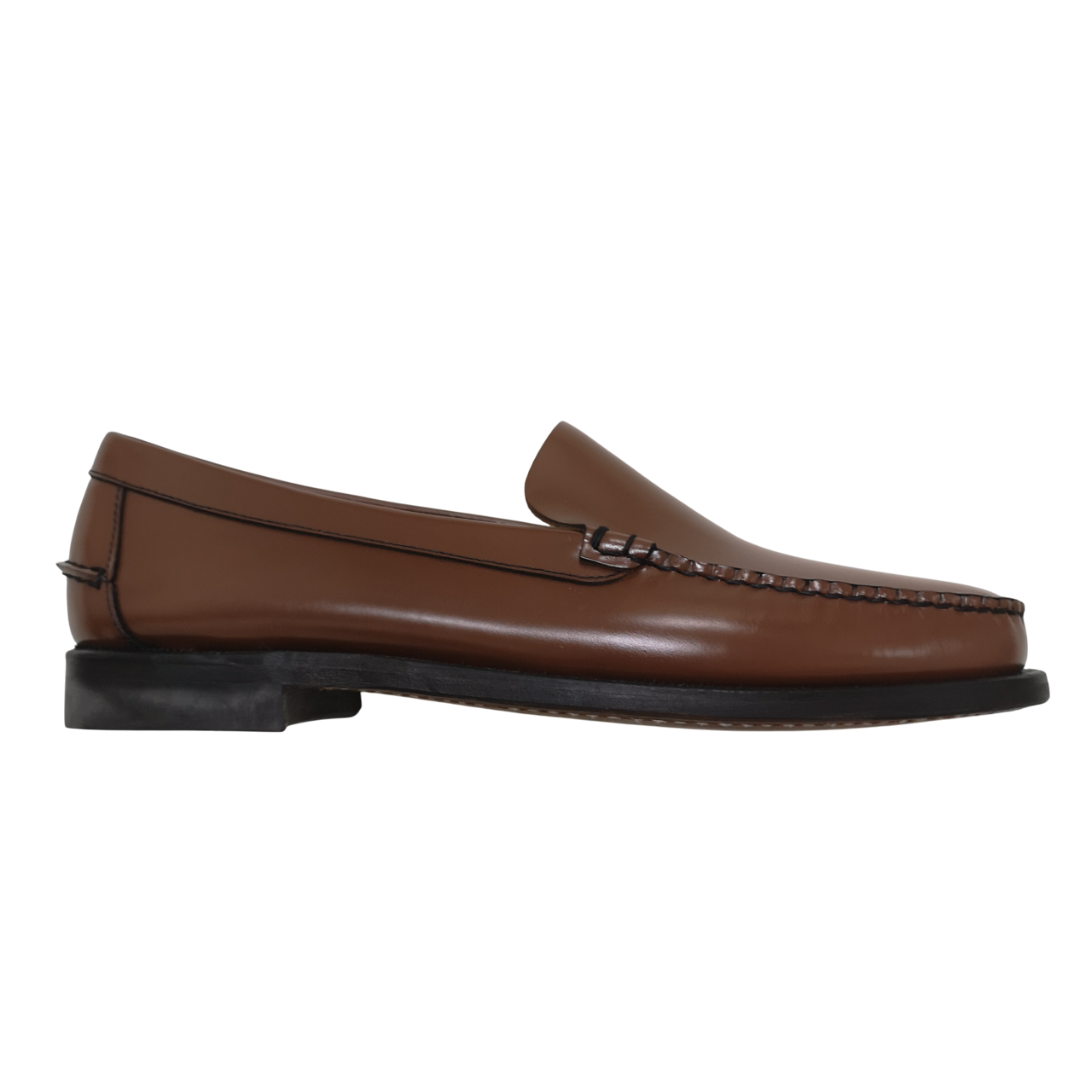 Sebago Leather Frank Man Brown Moccasin