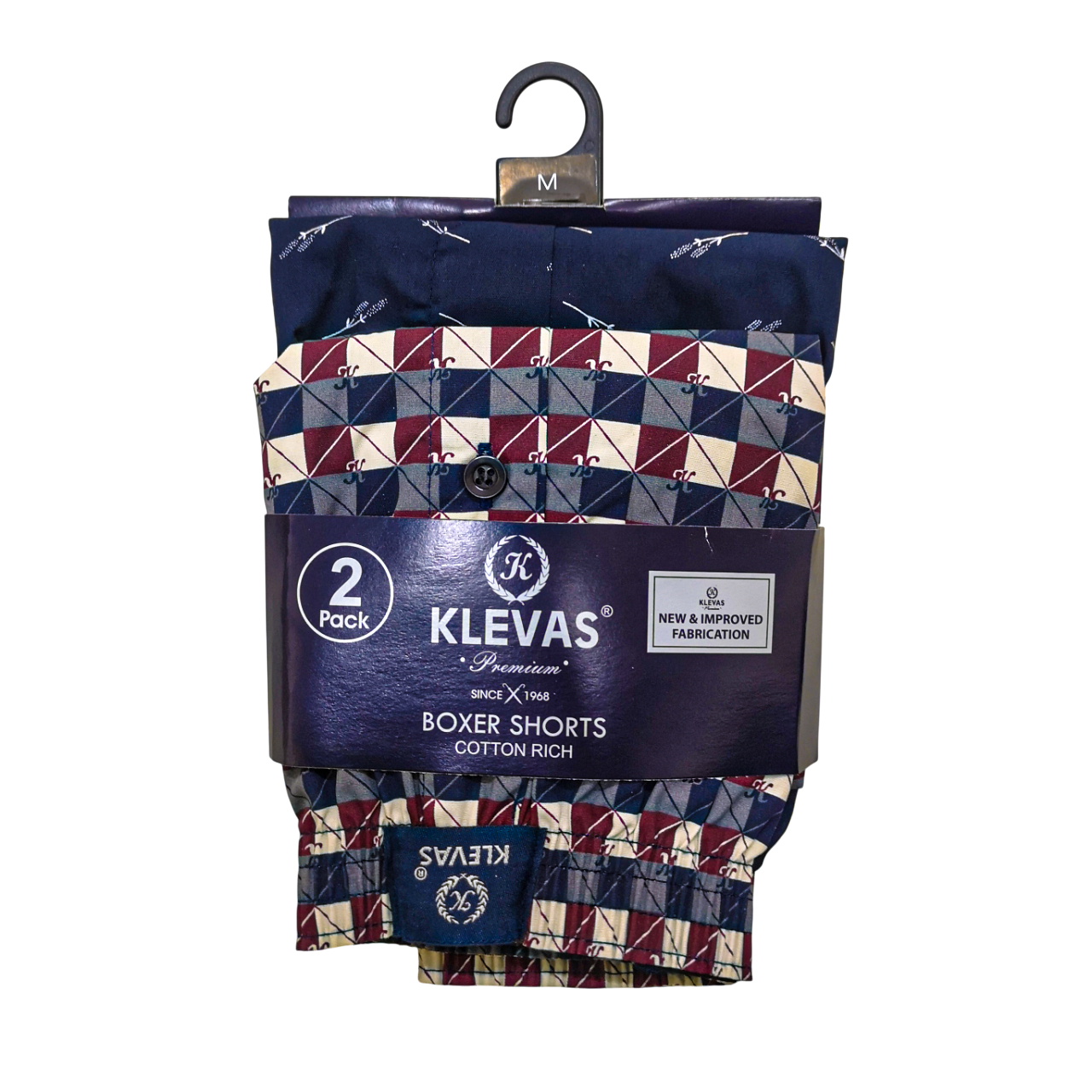 Klevas 2 Pack Boxer Shorts