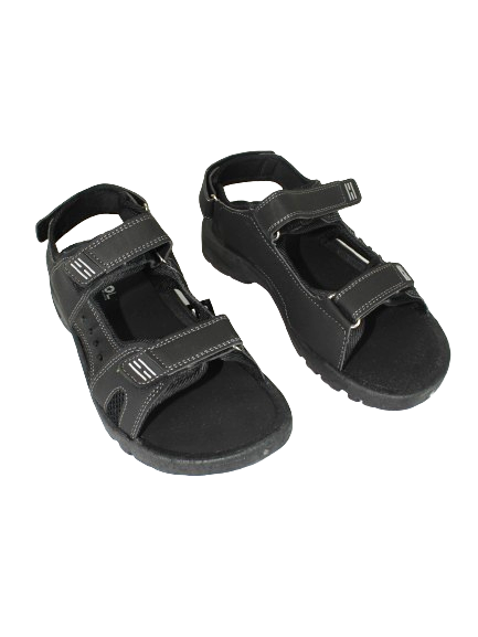 AWOL Black Sling Strap Sandal