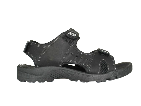 AWOL Black Sling Strap Sandal