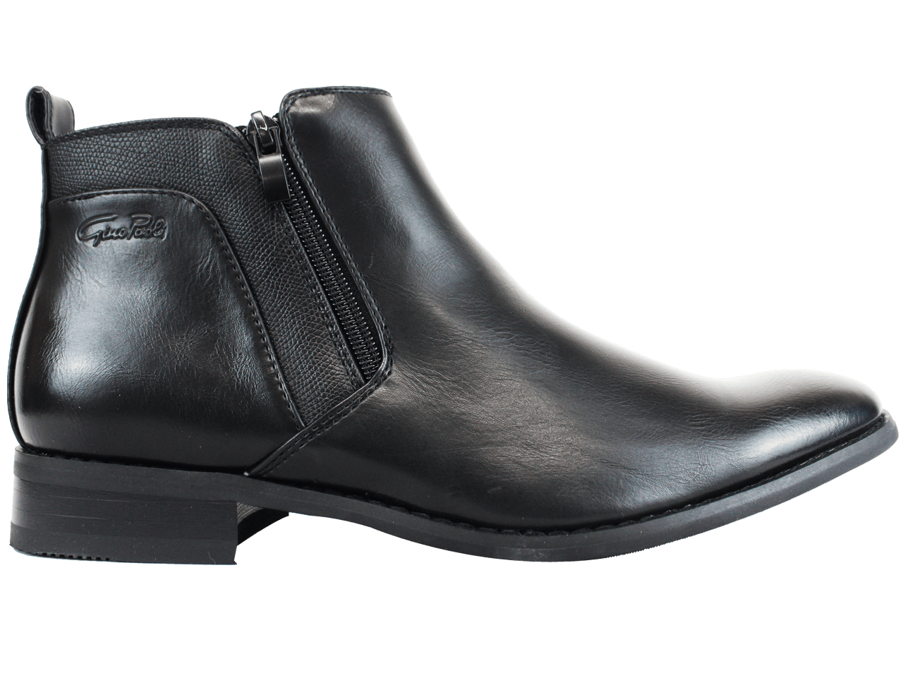 GINO PAOLI  Zip Black Boot