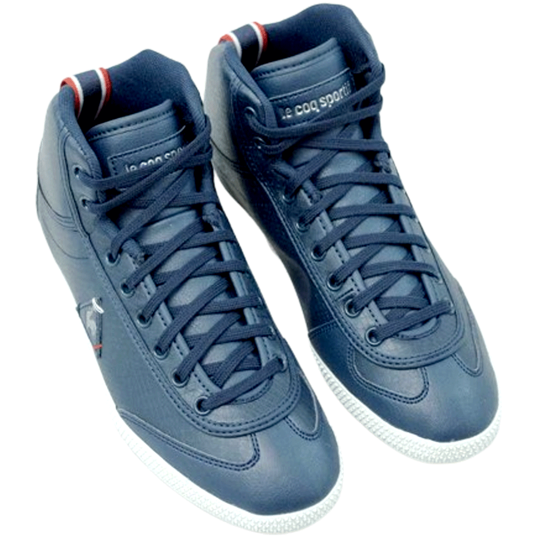 Lecoq Sportif Provencale Mid Navy Sneaker