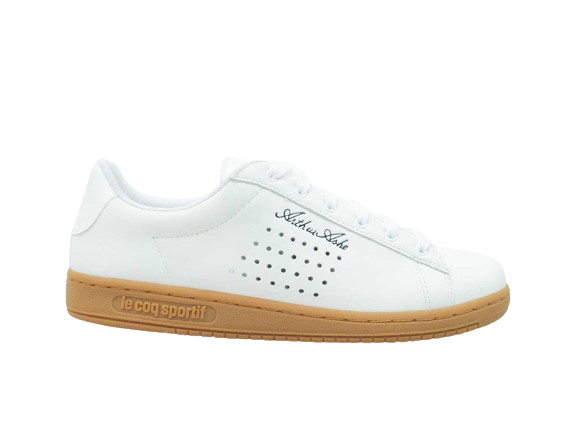 Le Coq Sportif Courtset Shoes Pure White Beige