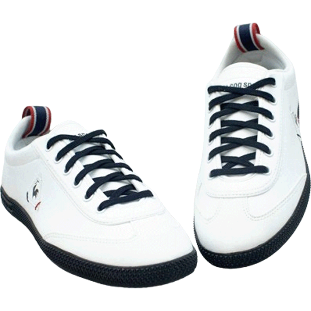 Lecoq Sportif Provencale Optical White & Black Sneaker