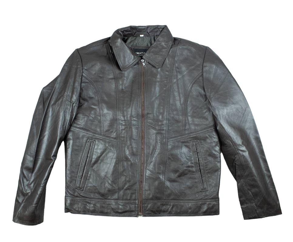 Leather Point Choc Brown Jacket