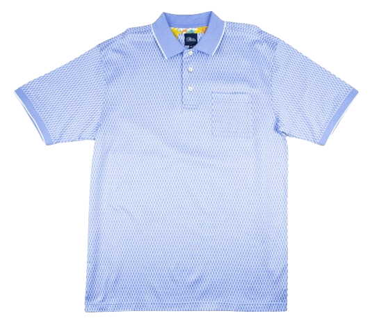 Rossini Double Mercerized Light Blue Golfer