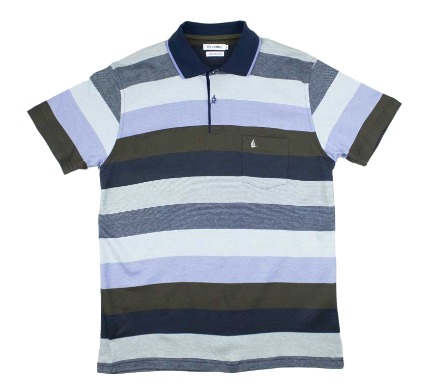 Zuccino Double Mercerised Navy Golfer