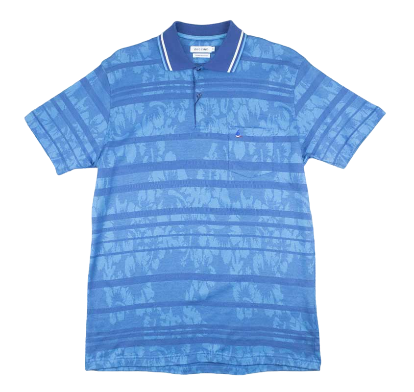 Zuccino Double Mercerized Blue Golfer