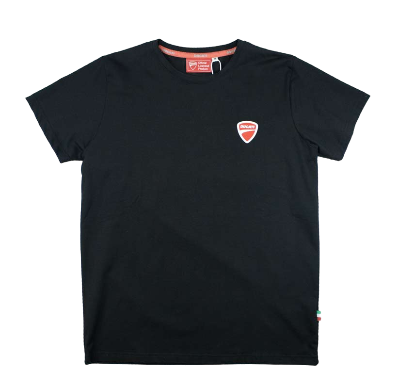 Ducati Black T-Shirt Logomark