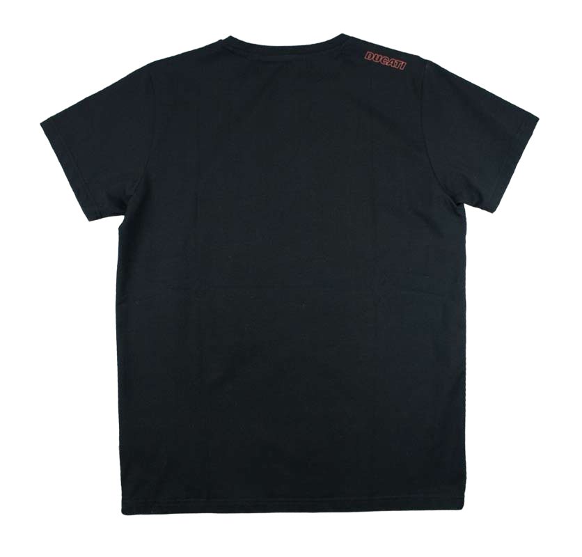 Ducati Black T-Shirt Logomark