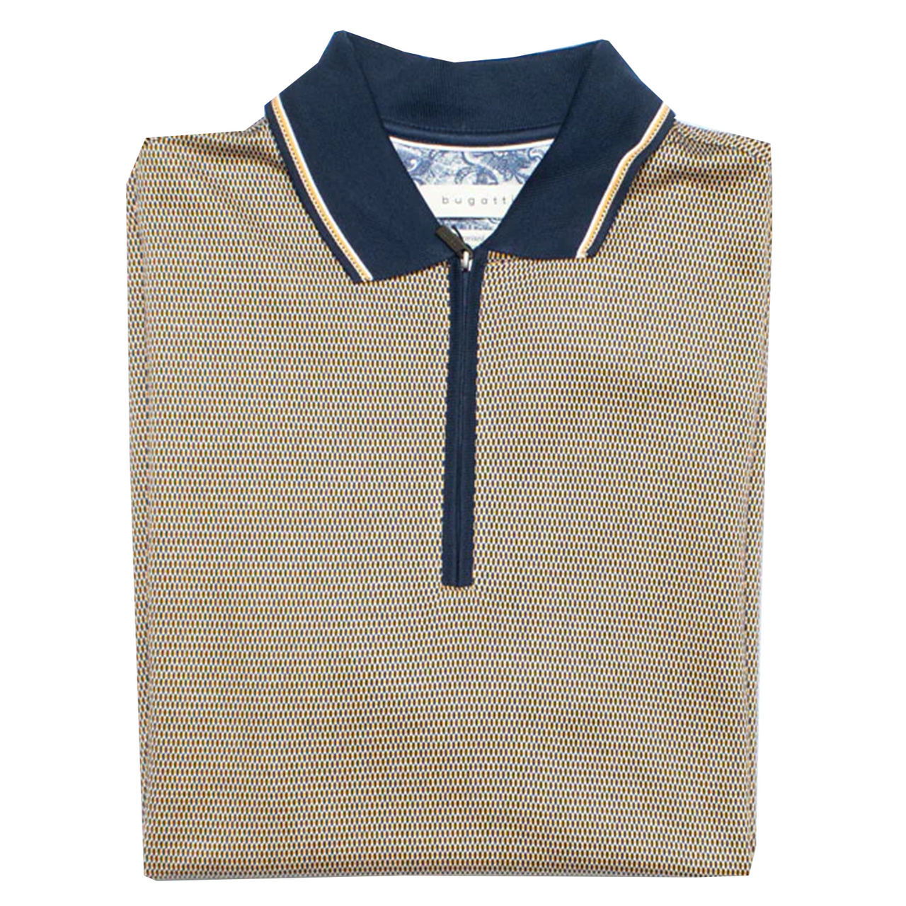 Bugatti Double Mercerised Must 1/4 Zip Golfer