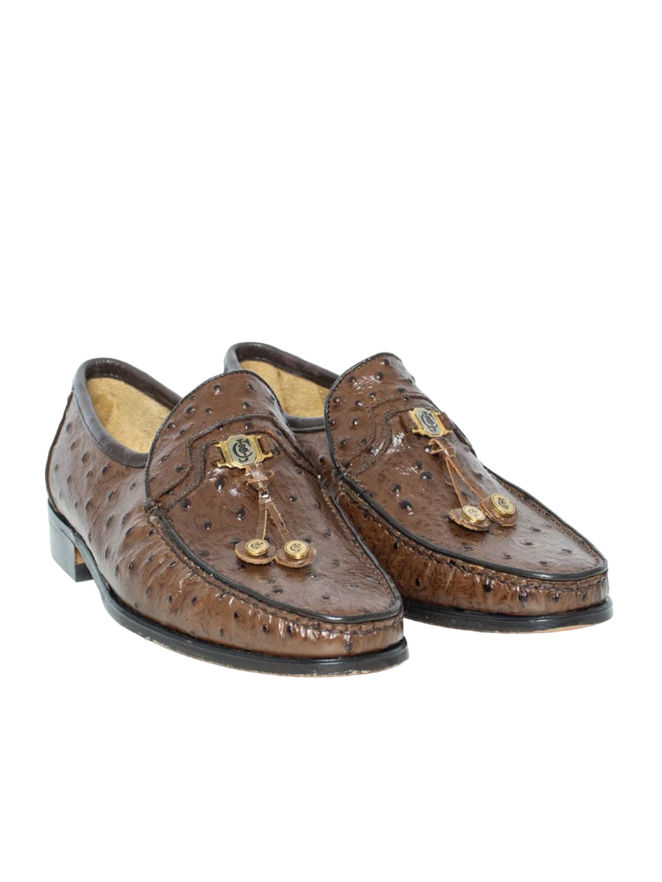 Crockett & Jones Ostrich Moccassin