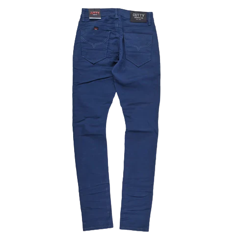 Cutty Root Skinny Electric Blue Jeans