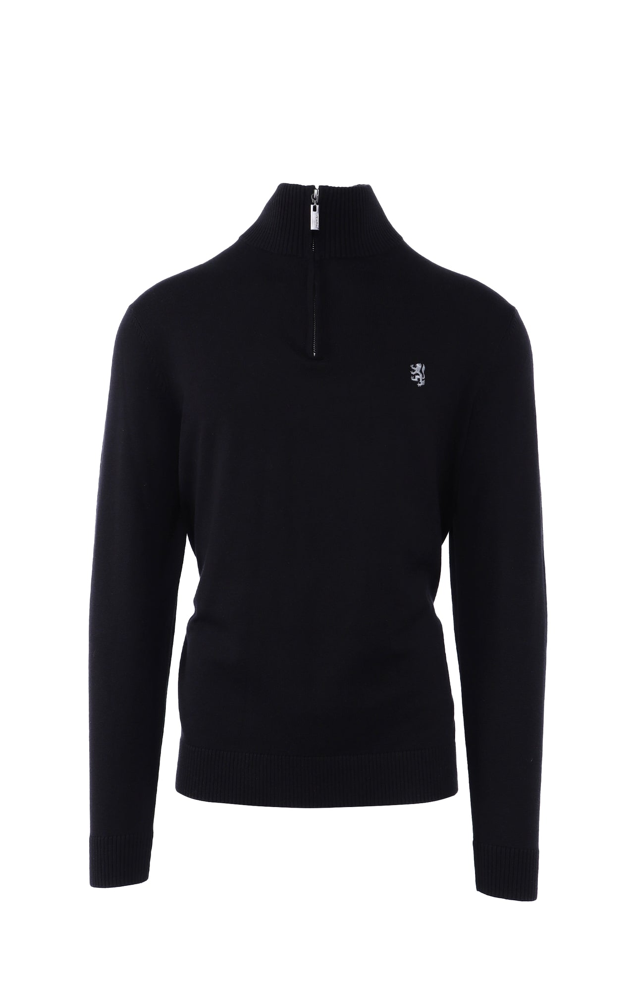 Pringle 1/4 zip Black Knitwear