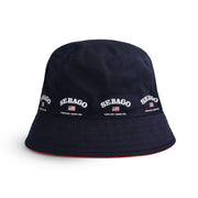 Helmsman Reversible Red Bucket Hat - BOSSINI SA